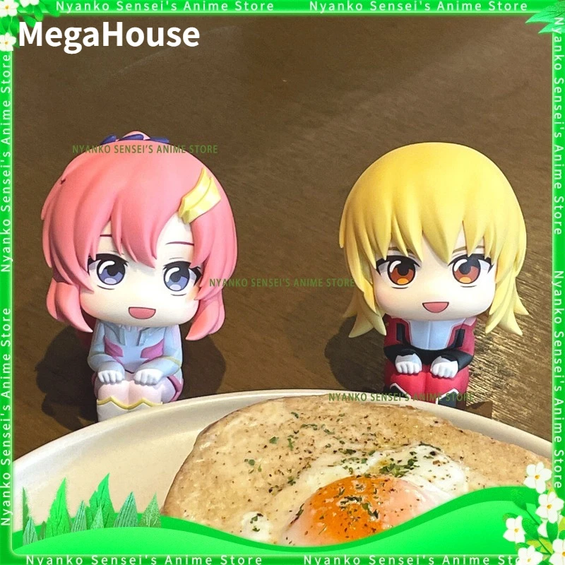 

В наличии MegaHouse Look Up Lacus Clyne Cagalli Yula Athha Q Ver. Коллекционная аниме-фигурка 11 см: модная настольная кукла-игрушка