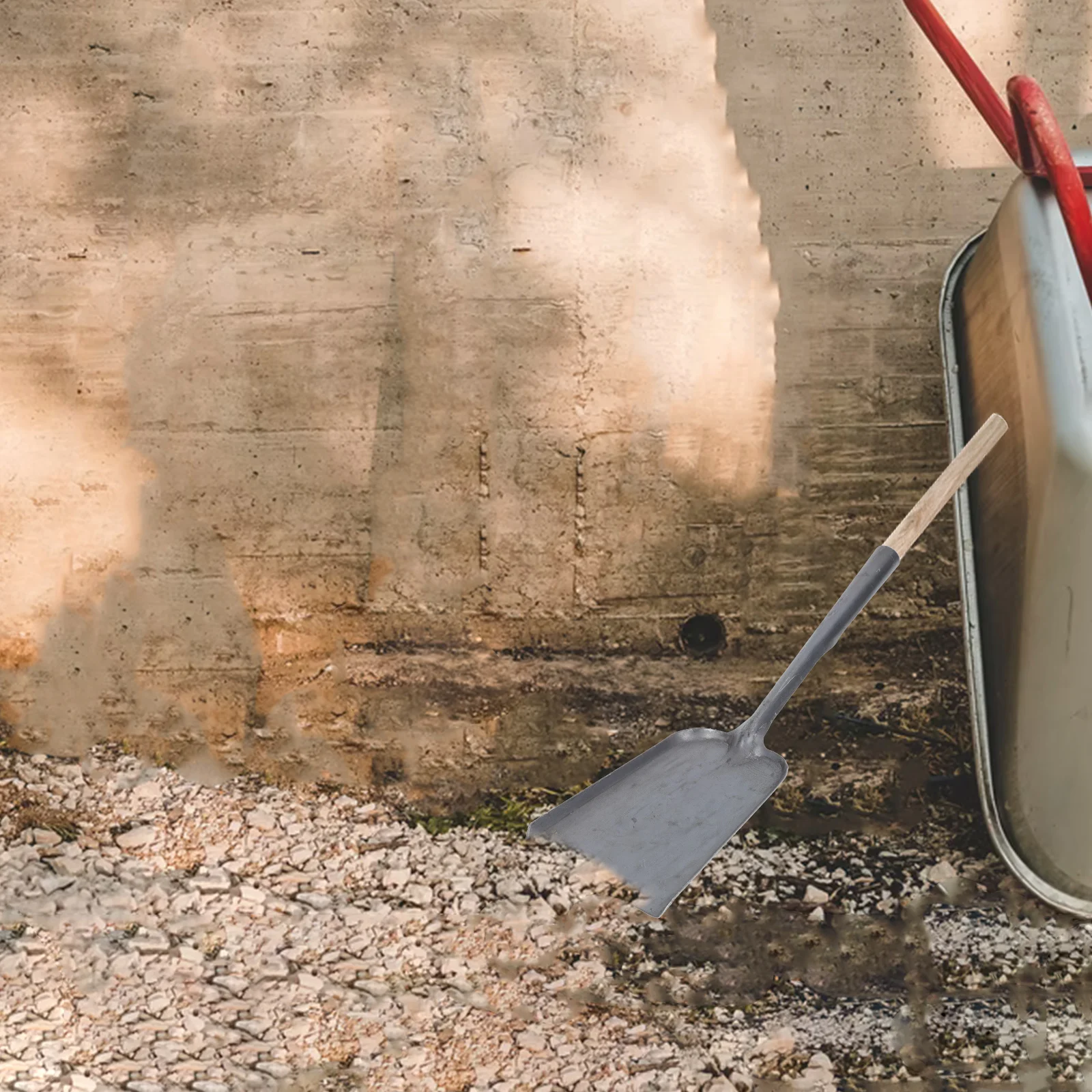 

2pcs Coal Shovel Bbq Trowel Dust Pan Spade Stove Accessories Rust Resistant Easy Storage Waterproof Corrosion Resistant