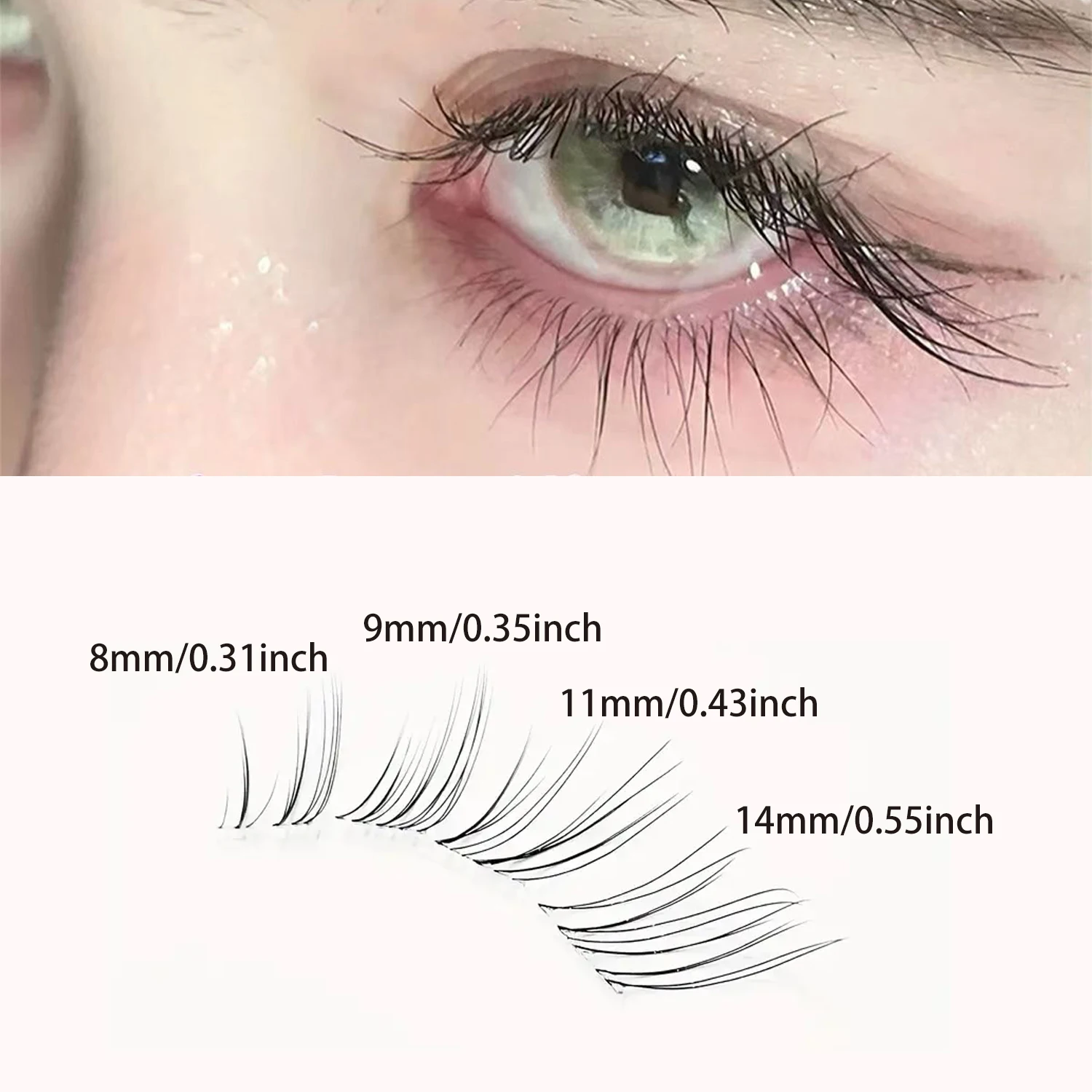 ขนตาแบบกลุ่มที่ให้ลุคเย็นสบาย - Eyelash Extension Single Lash บทวิจารณ์และราคา