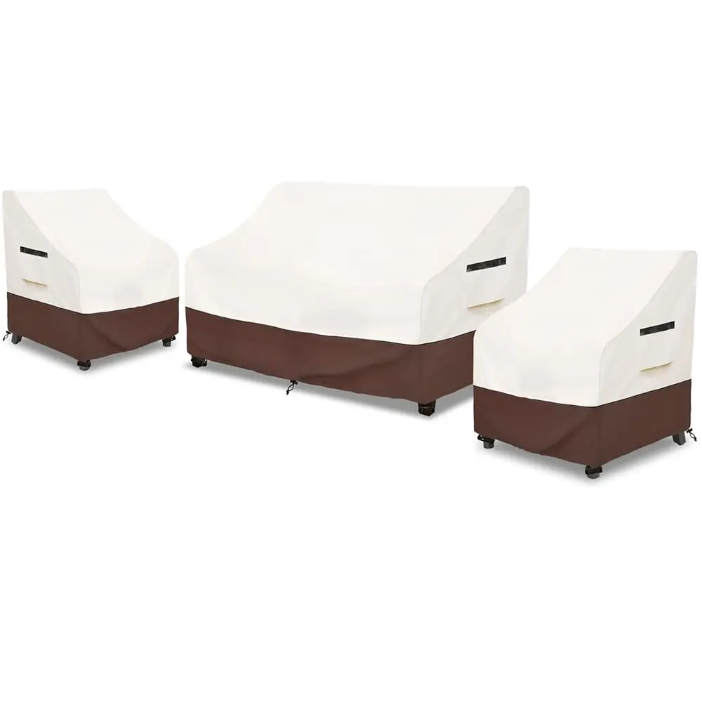 

Patio Furniture Covers,3 Piece Heavy Duty Waterproof Outdoor Furniture Cover,Outdoor Furniture Covers For Patio