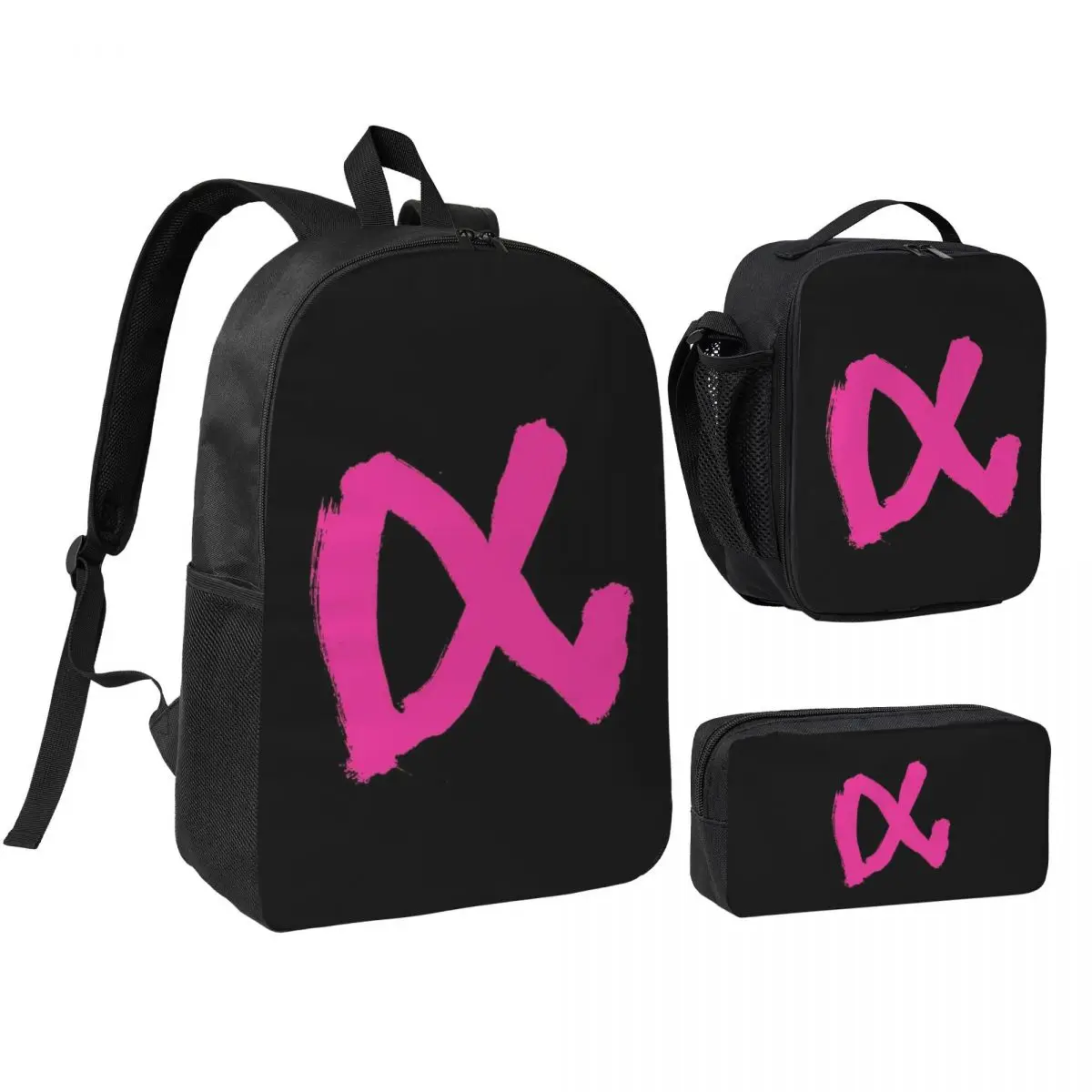 

Beauty Aitana Spanish Singer Backpack Boys Girls BookBag School Bag Computer Shoulder Bags 3ps Insulated Lunch Bag Pencil Case