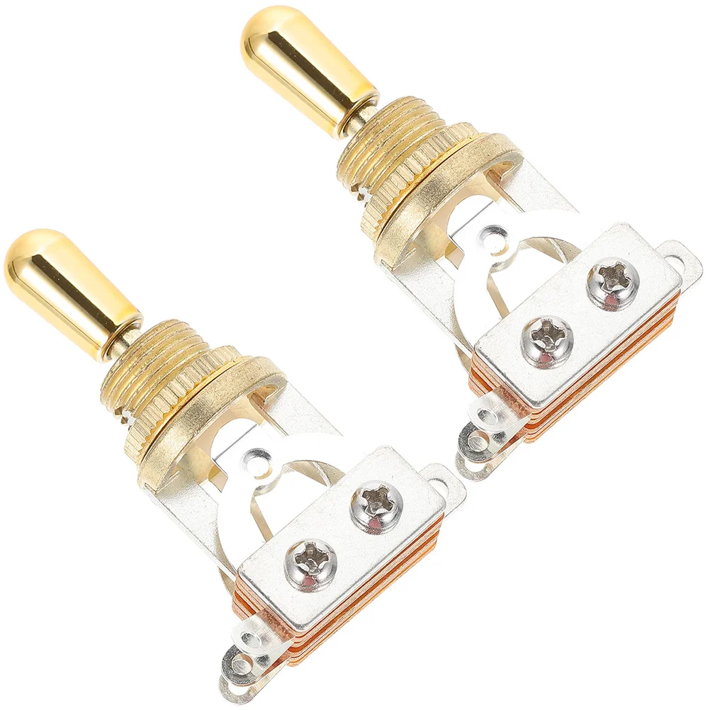 

2 Pcs Electric Guitar Pickups 3 Way Replacement Toggle Parts Selector 3-Way Supplies