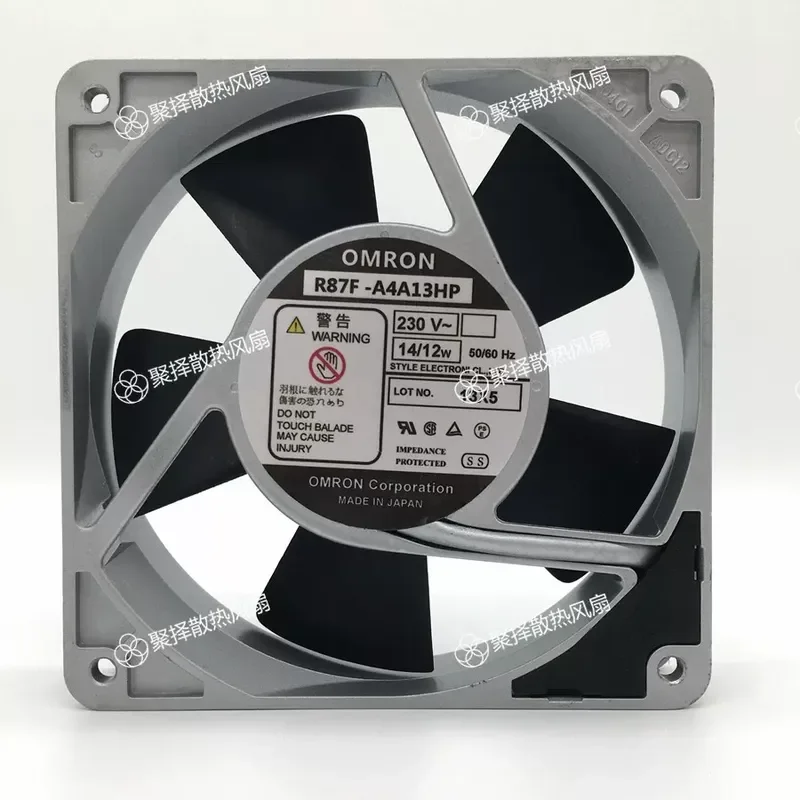 For OMRON R87F-A6A13HP R87F-A4A13HP R87F-A1A93HP 12CM 230V Fan
