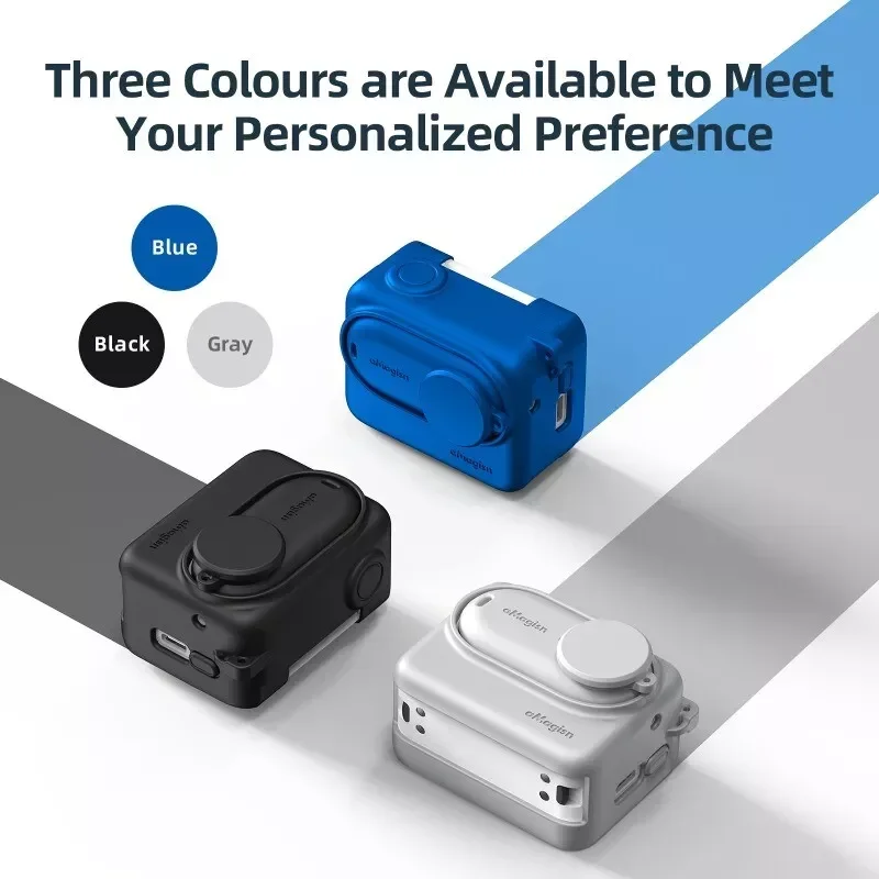 Capa De Silicone Shadowstone Câmera Esportiva Acessórios De Proteção, Amai Insta360 GO3S GO3 GO3