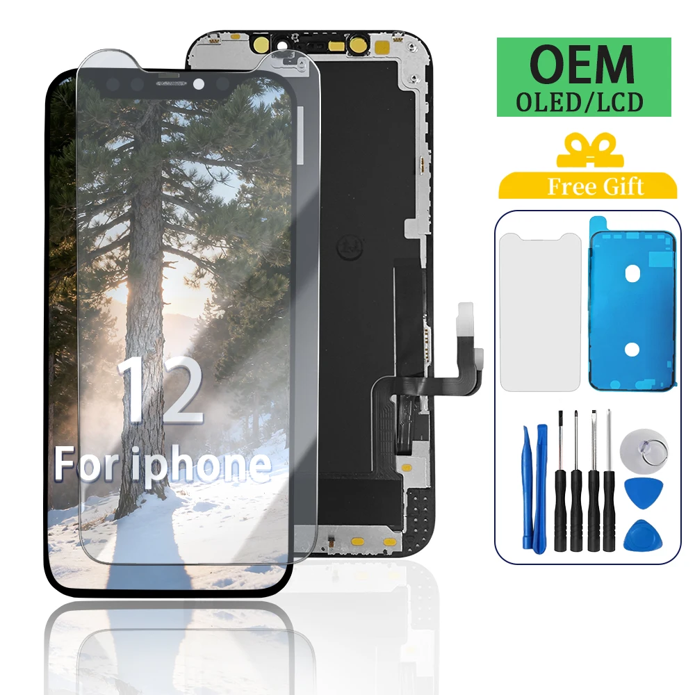 INCELL AAA+ Quality For iPhone 12 12Pro 12 Pro LCD Display Touch Screen Digitizer Assembly for 12pro Screen
