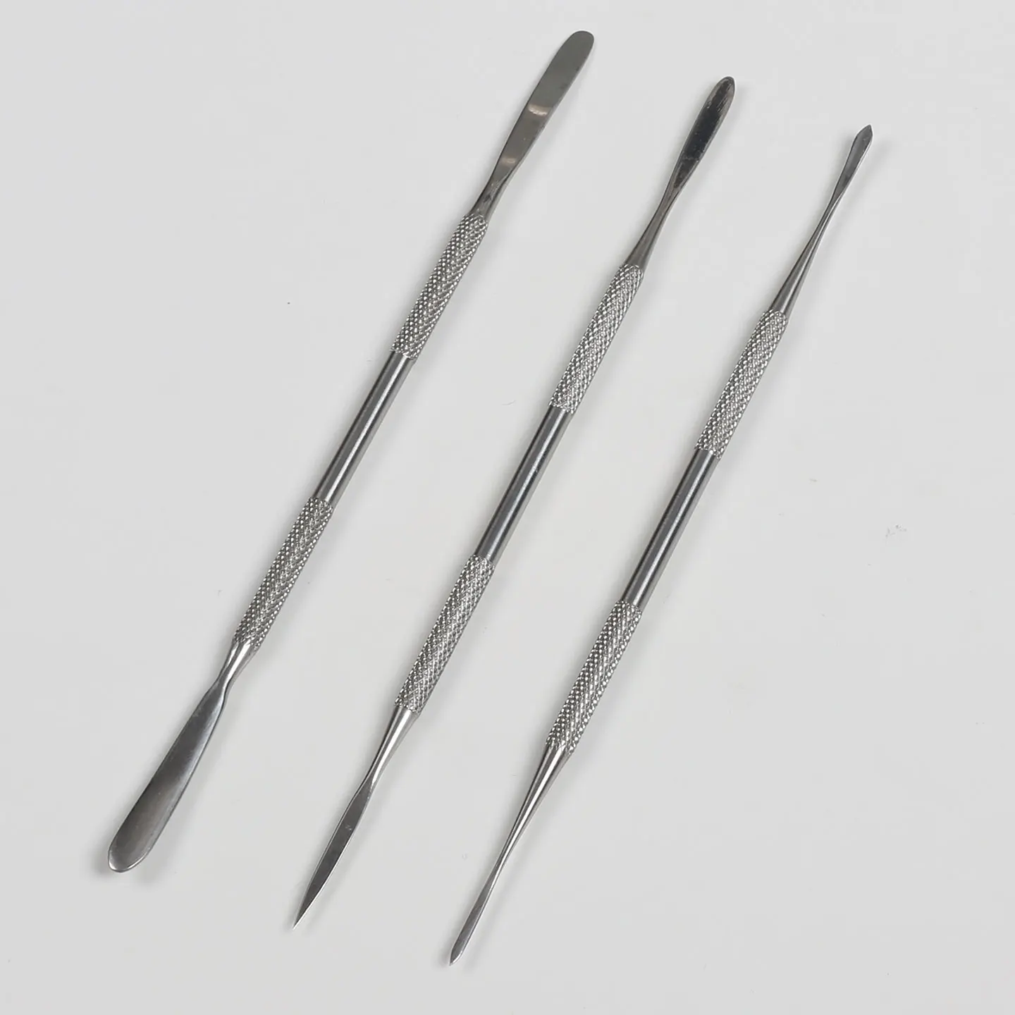 Juego de 3 Herramientas de Escultura de Arcilla de Acero Inoxidable Mejoradas, Herramientas Profesionales de Cerámica para Modelar, Dar Forma y Detallar Arcilla