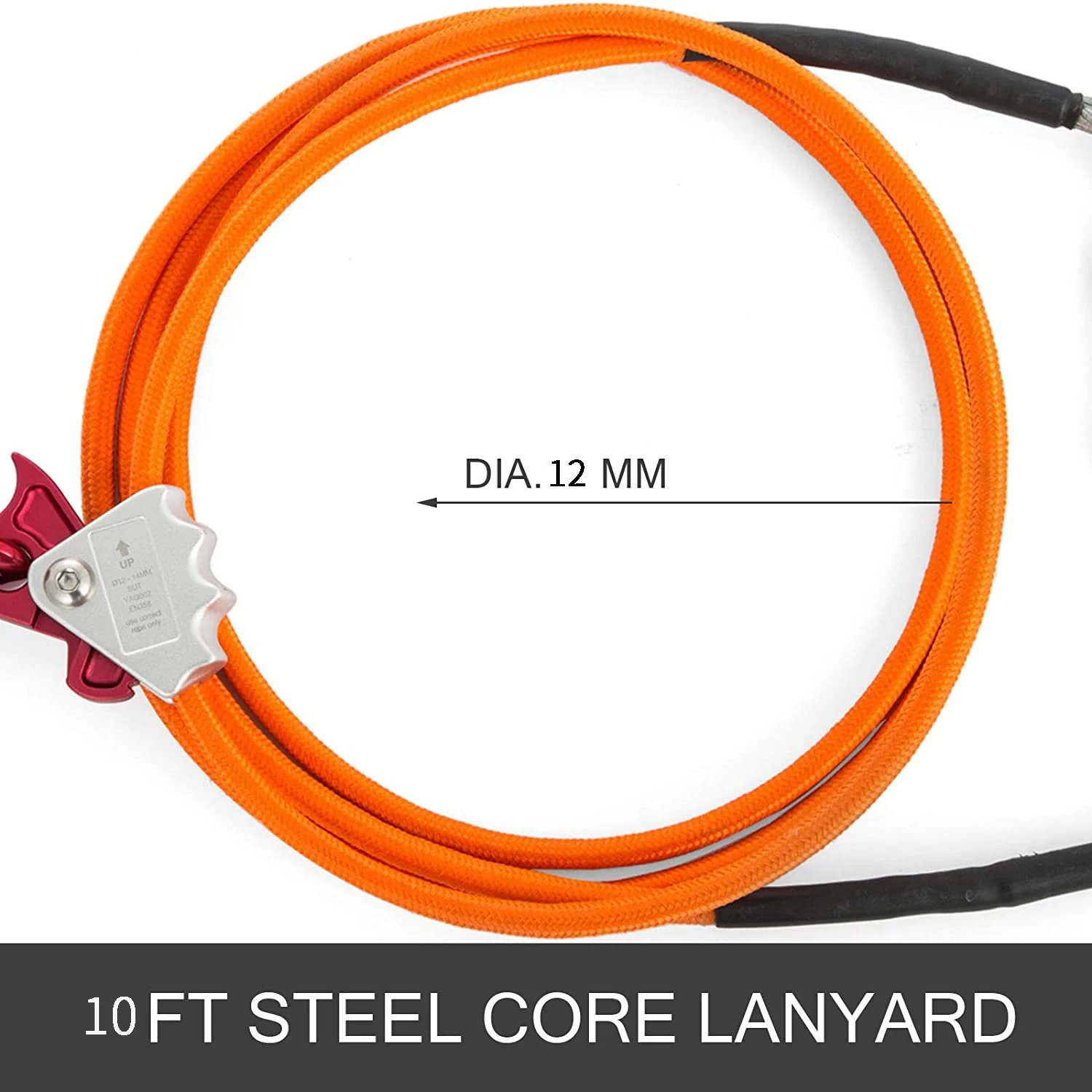 Imagem -03 - Steel Wire Core Flip Line Kit para Arborists Escalada Ajustável Posicionamento Corda Tree Alpinistas ao ar Livre