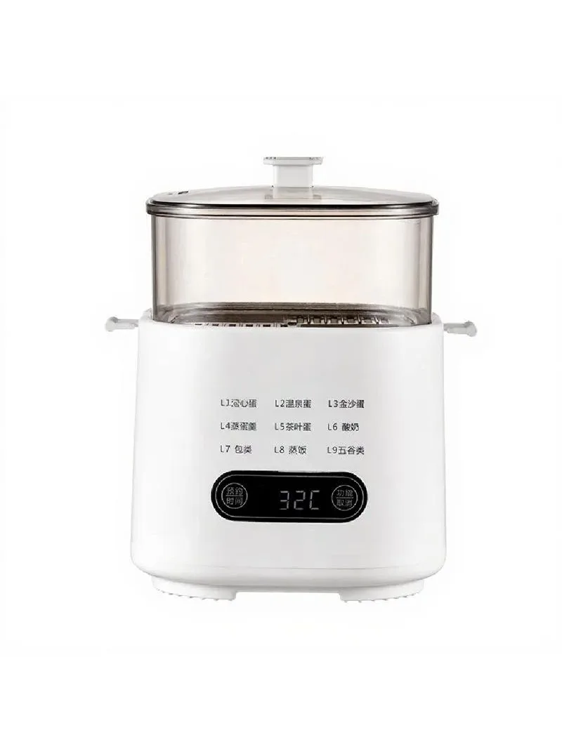 

300W Electric Egg Boiler Breakfast Steamer Automatic Egg Cooker with Timer for Home Use