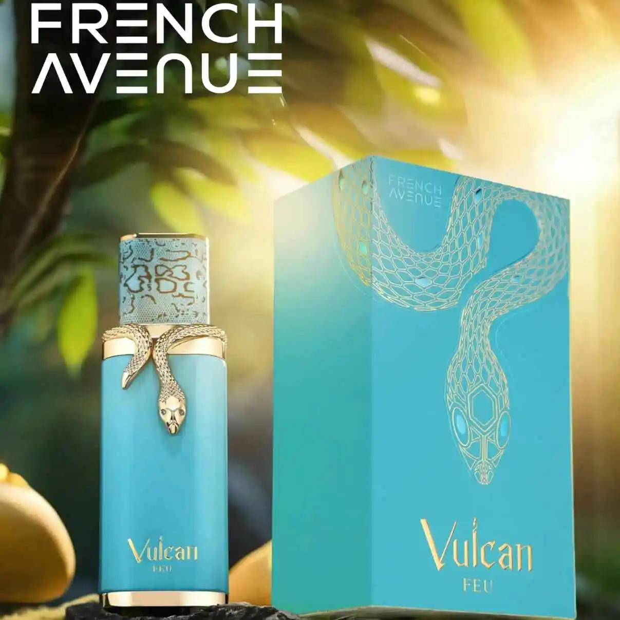 عطر World Vulcan Feu للرجال، عطر كهرمان مائي والزنجبيل، رائحة طازجة تدوم طويلاً، عطر مثالي للاستخدام النهاري للمكتب #3