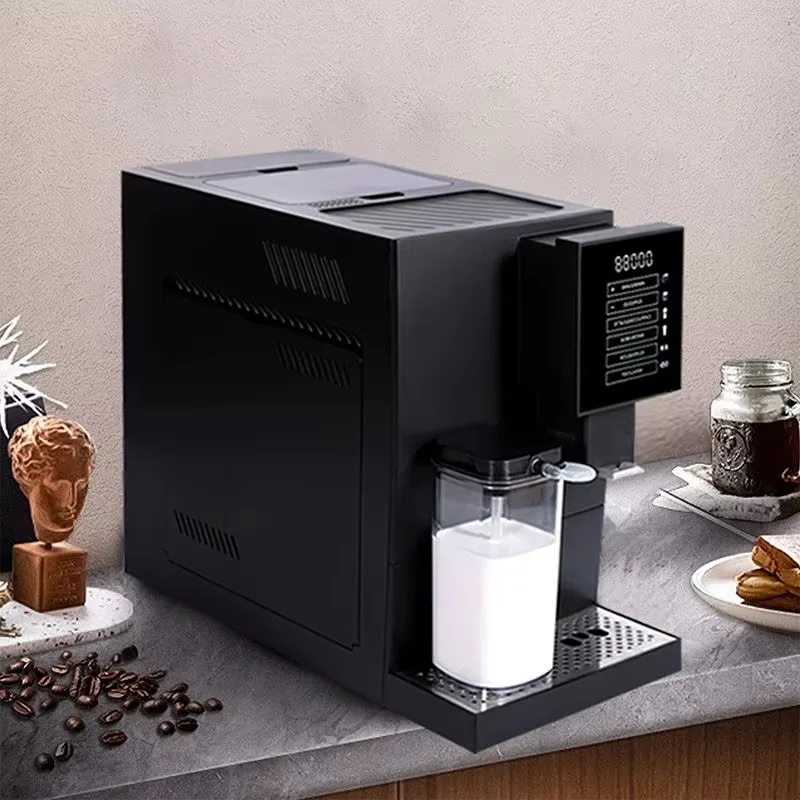 Full Touch Visual Screen Electric Intelligent Italian Coffee Machine, Fully Automatic Commercial and Household Espresso Machine