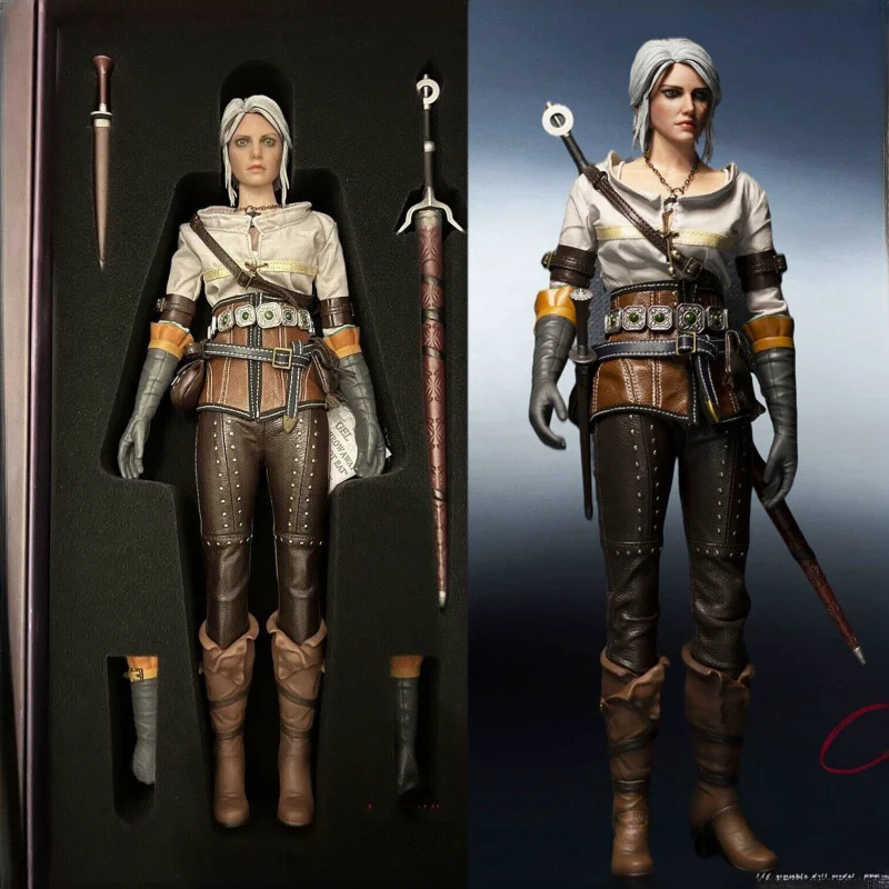 

Swtoys&Mttoys 1/6 009 Ciri Figure Model 12 Inch Female Soldier Action Doll For Fans Collection