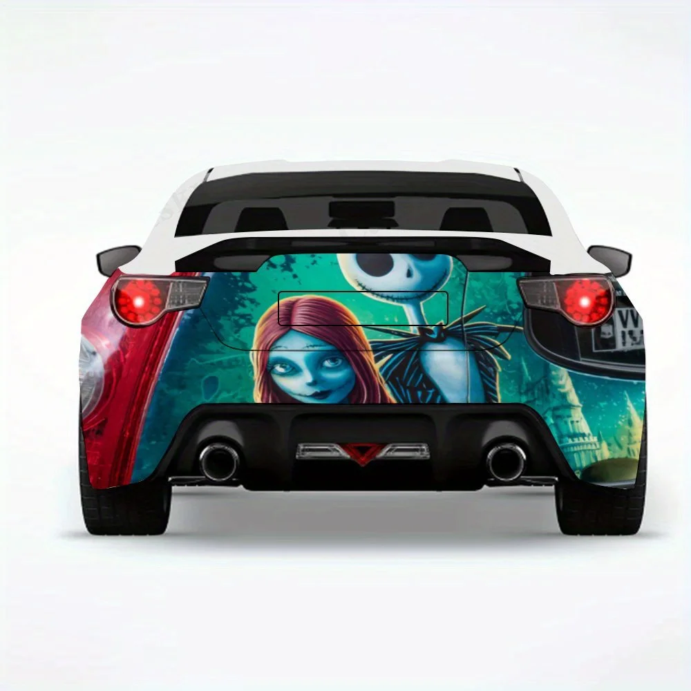 

C Nightmare - виниловая наклейка на заднюю часть автомобиля, водонепроницаемые самоклеящиеся виниловые наклейки для хвоста и бампера автомобиля, защита украшений