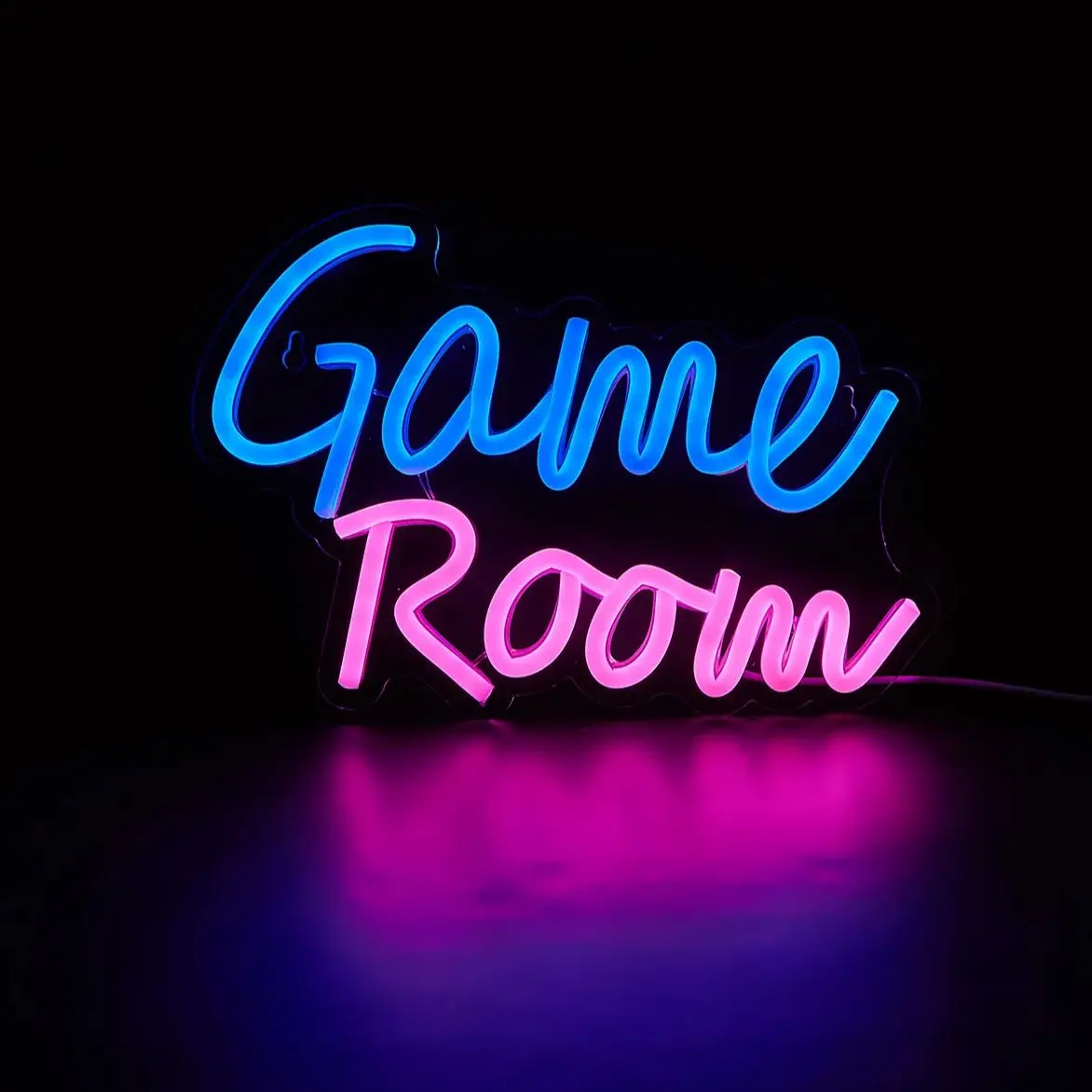 Chi-buy LED 네온 Gameroom USB 전원 네온 사인 장식 램프 표지판 침실 룸 바 숍을위한 생일 선물 벽 예술