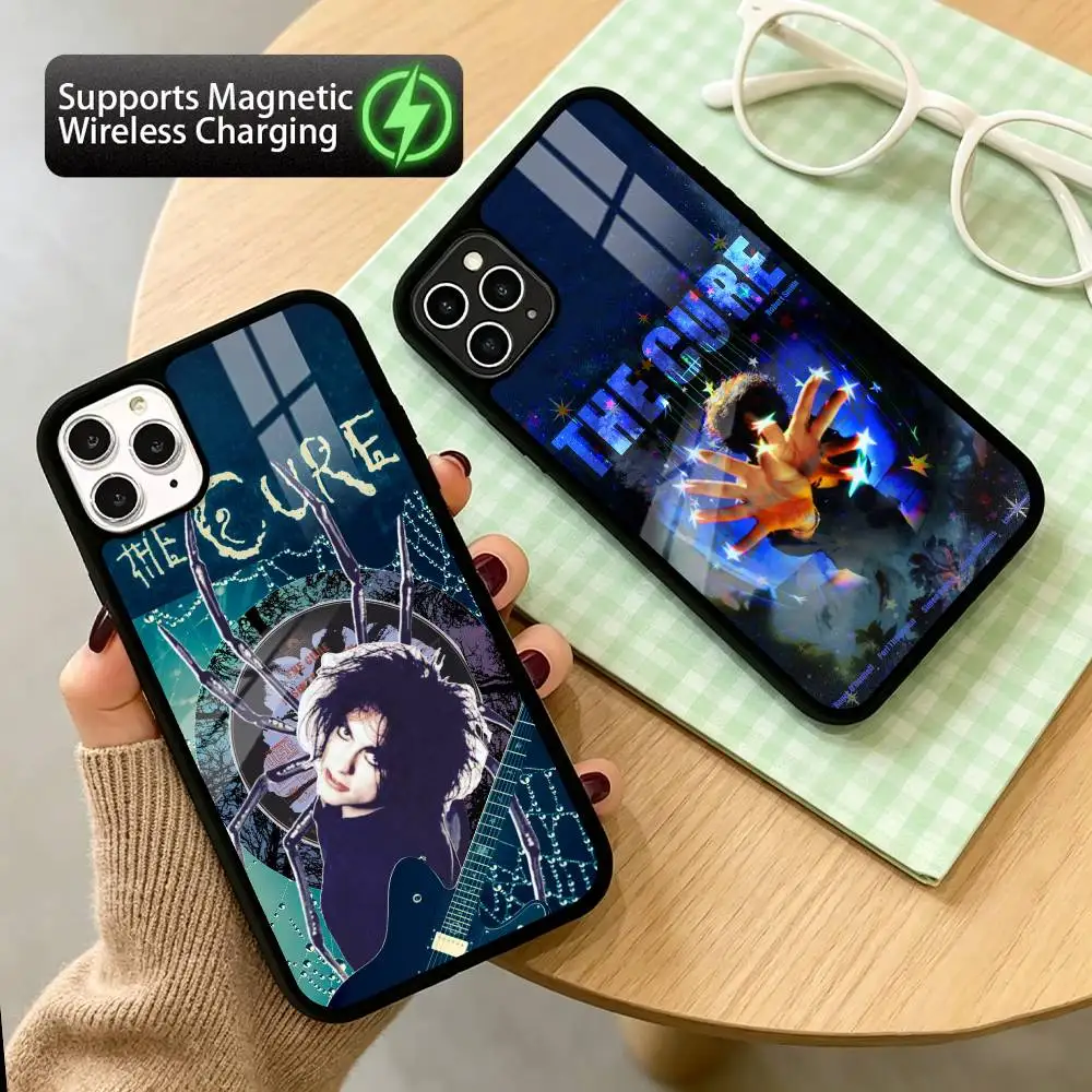 

the c-Cure Band Phone Case For iPhone17,16,15,14,13,12,11 Plus,Pro Compatible with magnetic wireless charging