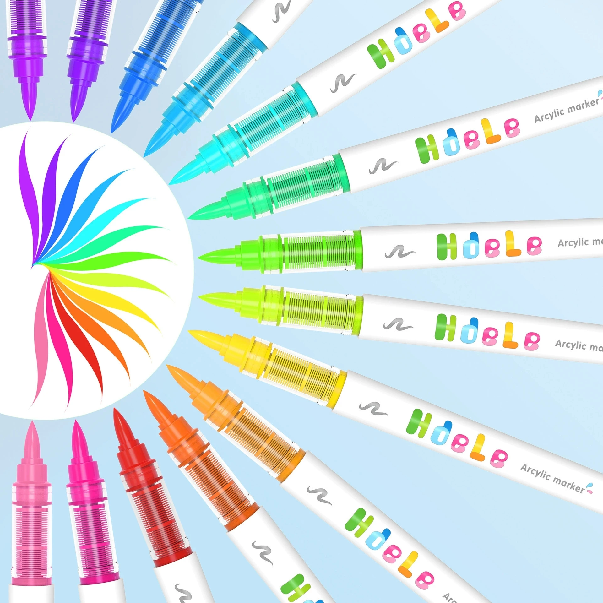 

56-цветные акриловые маркеры, художественный набор ручек для рисования, стекла, бумаги, DIY, маркеры для рисования для детей и взрослых