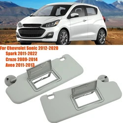 Araba sol sağ yan güneşlik güneşlik ayna ile Chevrolet Sonic 2012-2020 kıvılcım 2011-2022 Cruze 2009-2014 Aveo 2011-2013