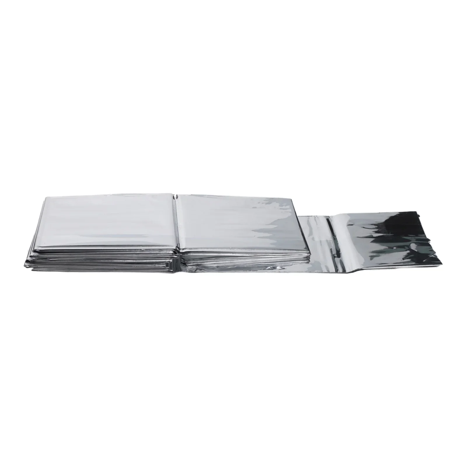 Outdoor Survival Gear Portable Blanket Compact Design Retains 90 Body Heat Signal Blanket 1.3 210cm Camping Supplies