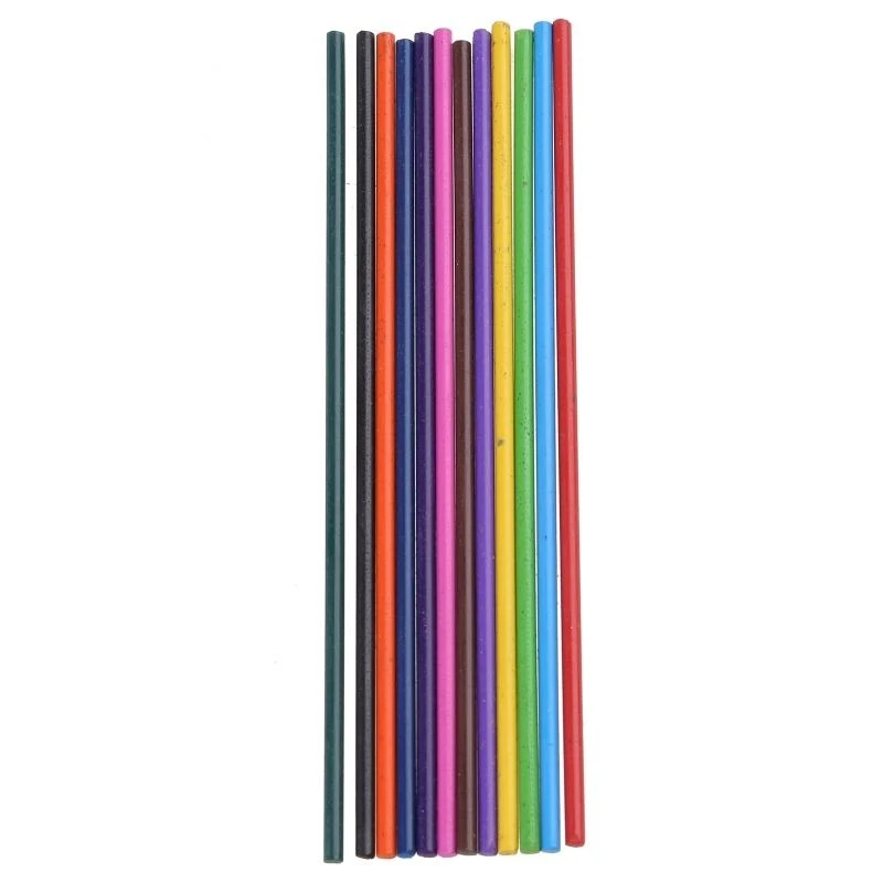12Pcs 2.0 mm Mechanical Pencil Colors 2B Refills Draft Drawing Writing Craf