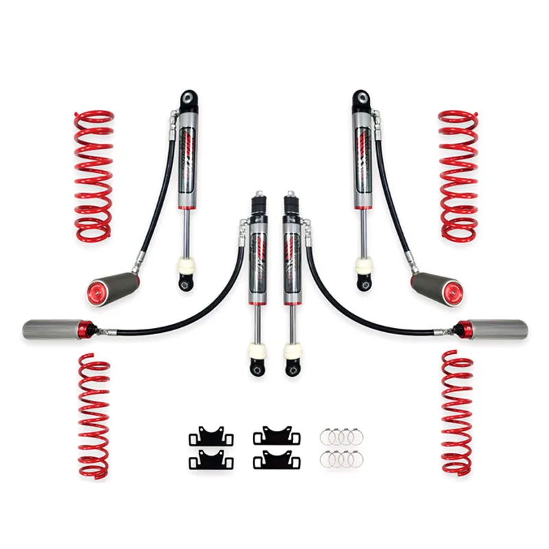 Shaxi Adjustable Shock Absorbers For Suzuki Jimny, OEM Height, Compression Control, Enhanced Off-Road Stability