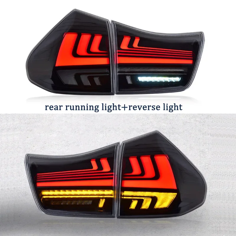 Car LED Taillight For Lexus RX 2003-2005 2006 2007 2008 Rear Running Lamp Brake Reverse Turn Signal Waterproof Car Accessories