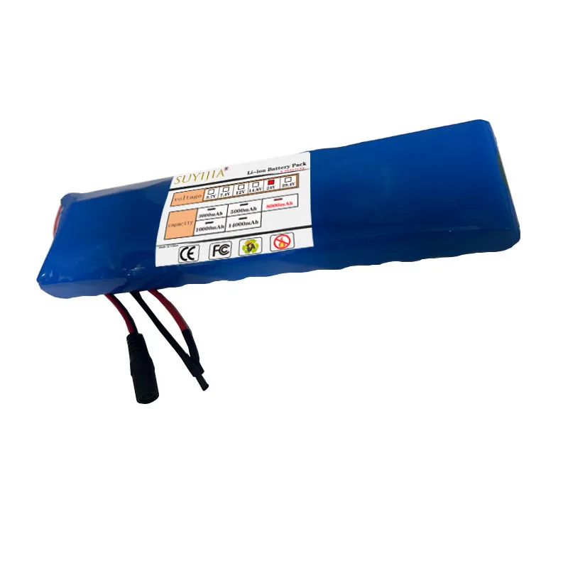 جديد 7s2p 24V 8Ah 18650 بطارية ليثيوم أيون 29.4V 8000mAh للدراجات البخارية الكهربائية موازنة