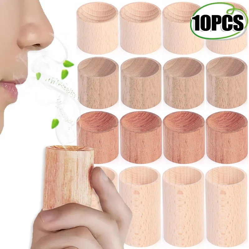 1-10Pcs Wooden Aroma Diffuser Essential Oil Diffuser Sticks Wood Aroma Dispenser for Car Home Office Wardrobe Bedside Decoration