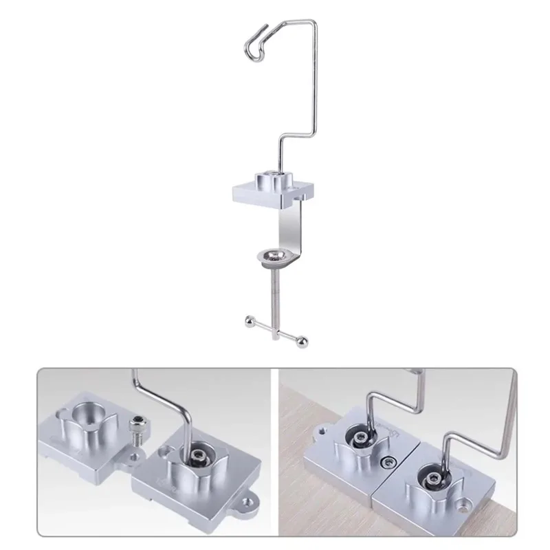 Multi functional sturdy storage rack, metal desktop spray gun bracket, spray gun bracket, adjustable spray gun bracket