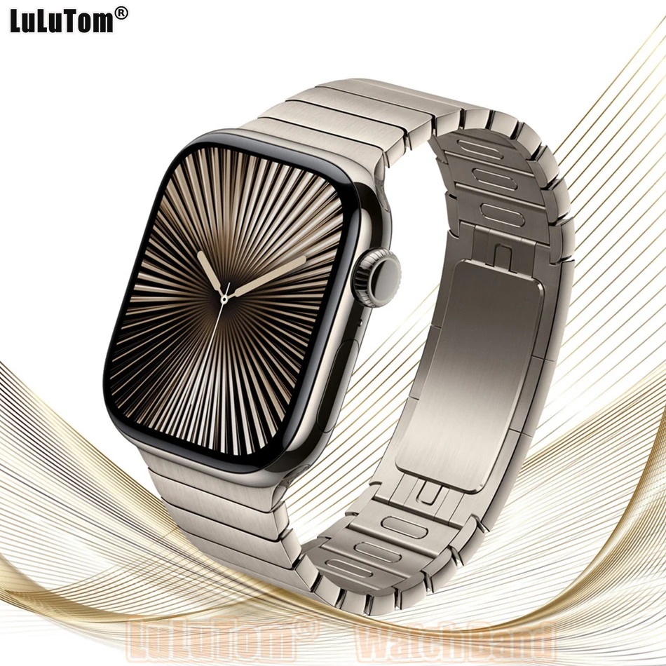 

Luxury Stainless Steel Watch Strap for Apple Iwatch Series 11 10 9 8 7 6 5 4 3 SE Ultra Band 38 40 41 42 44 45 46 49mm Men Women