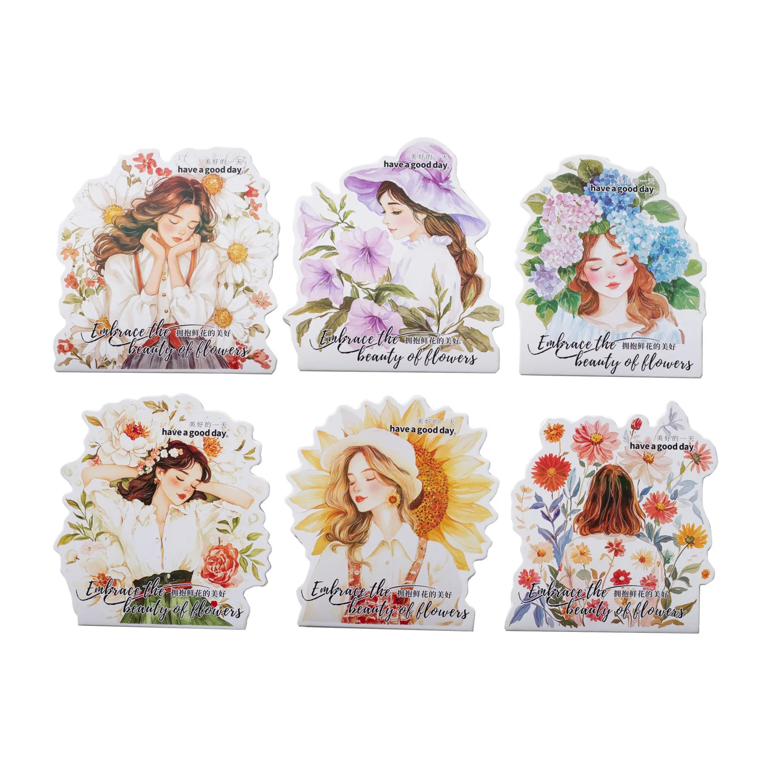 24-set-di-adesivi-di-cancelleria-kawaii-che-abbracciano-la-bellezza-dei-fiori-album-di-scrapbooking-artigianale-fai-da-te-diario-spazzatura-diario-felice