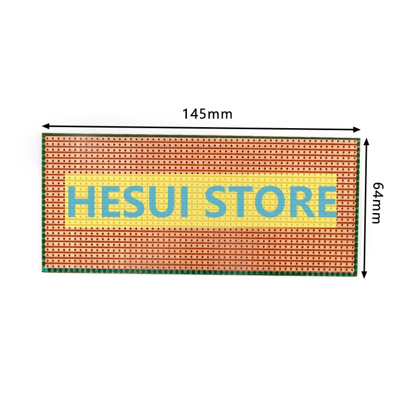 Zebra crossing connecting holes bakelite universal board 6.5*14.5CM 2.54MM hole distance hole board circuit board test board