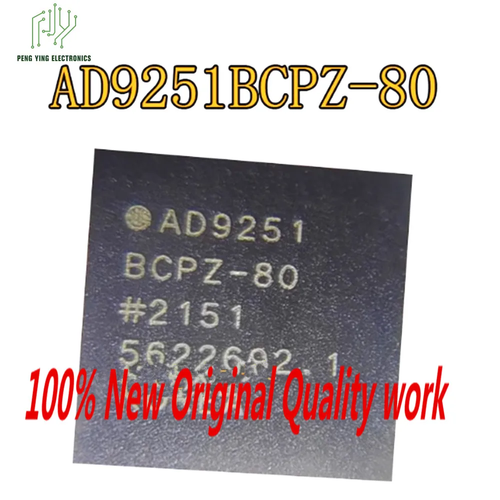1PCS 100% New Chips AD9251BCPZ-80 AD9251BCPZ AD9251BCPZ-65 AD9251BCPZ-40 AD9251 AD9251BCPZ-20 Analog-to-Digital Converter C