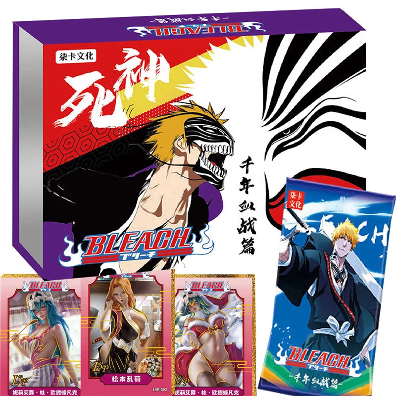 

Новая ограниченная серия, коллекция аниме Bleach Booster Box, тысяча летная доска Blood War, Tcg, игровые карты, игрушки для детей, подарок