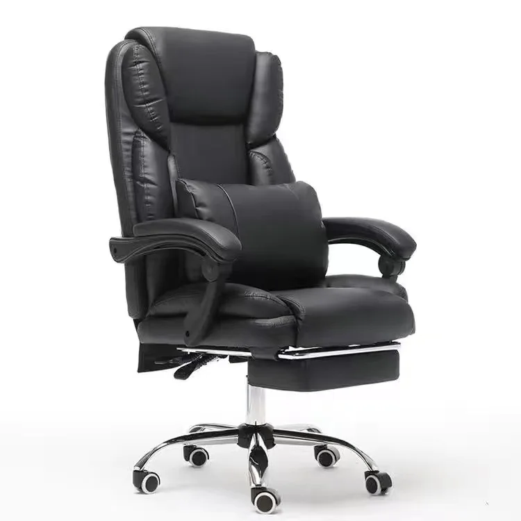 Home Office Massage boss Chair Recliner Lunch Chair with Footrest Lounge Stool Sofa