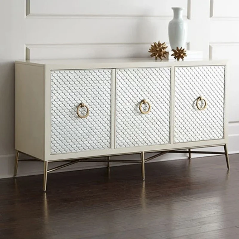 

Designer Sideboard Cabinet New Classical Light Luxury Console Tables European Simple Fashion TV Cabinet