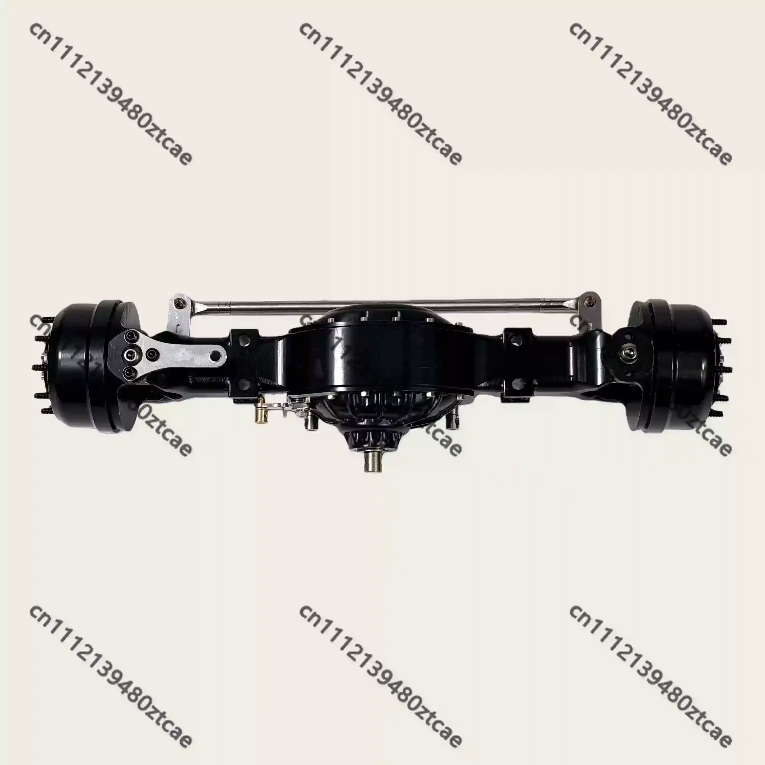 CNC Precision 1/14 Tipper Truck Drive Axle Wheel Reduction Bridge Interaxle Differential Lock For Modou Model Car