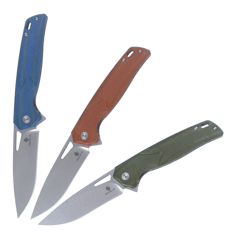 

Уличный складной нож с усиленной ручкой G10 — острый, устойчивый к ржавчине, легкий EDC для пеших прогулок и кемпинга