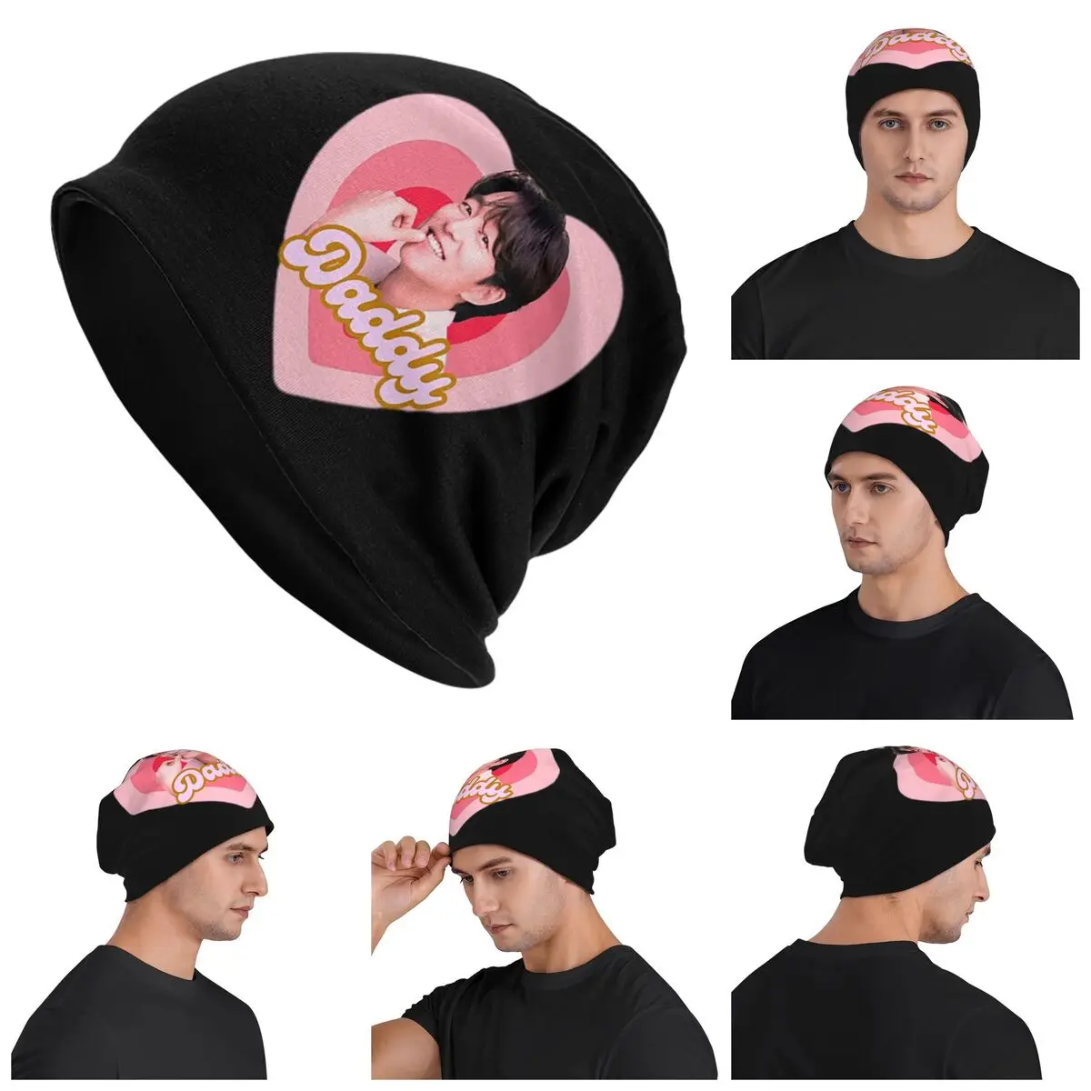 

Gong Yoo Warm Knitted Cap Fashion Bonnet Hat Autumn Winter Outdoor Beanies Hats for Men Women Adult