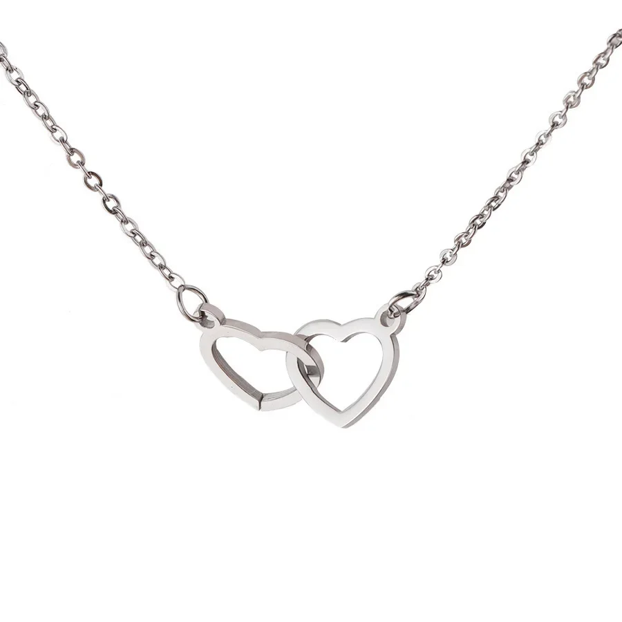 2025 Love Gift 1pc Custom name Eternal Heart Necklace