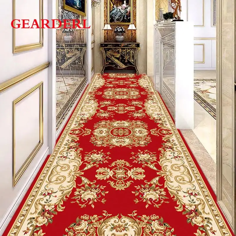 home decor  Abstract Geometric Lobby Carpet For Stairway Hallway Decor Corridor Aisle Party Wedding Anti Slip Area Rugs