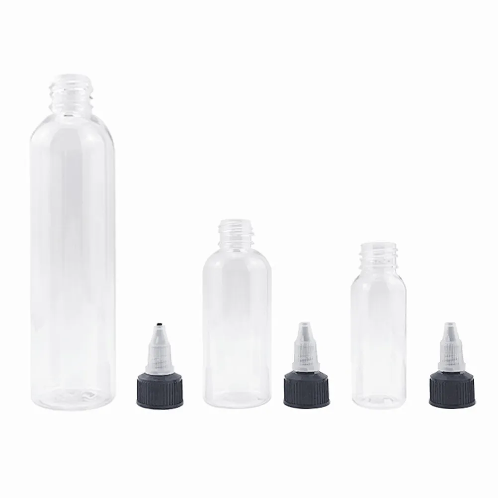 

15Pcs 60Ml Empty Pigment Bottles Tattoo Ink Storage Bottles Large Capacity Lightweight for Liquid Colorants