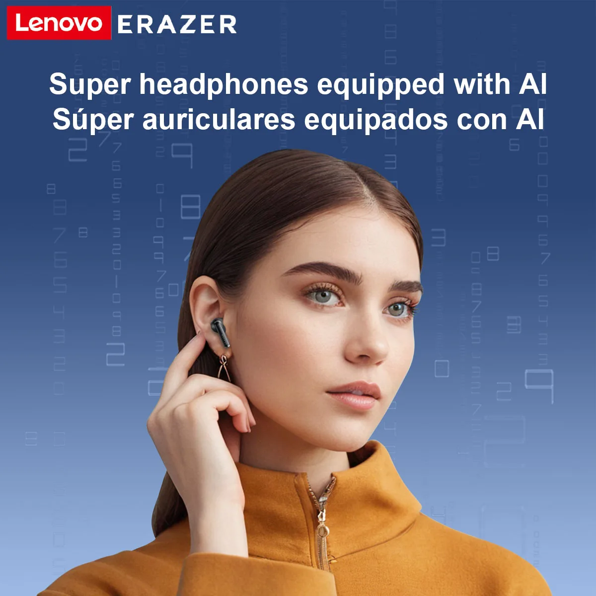 [AI Translator Earphones] Erazer XT92pro Bluetooth Earphones Real-time Translate Earbuds Wireless Headphones For Travel Talking