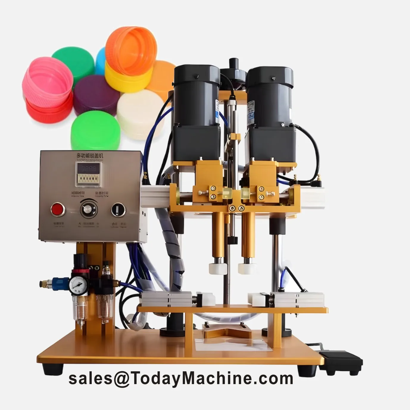 Automatic Vacuum Capping Machine Rotary Twist Off Metal Lug Glass Jar Bottle Sealer Chilli Sauce Vacuum Capping Machine