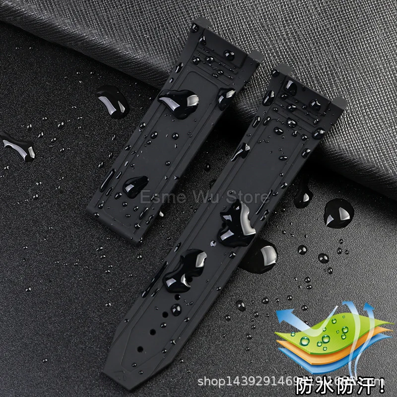 لساعات سلفاتوري فيراغامو F80 الرياضية - إكسسوار ساعة سوداء من السيليكون المقاوم للماء للرجال، 26 ملم.