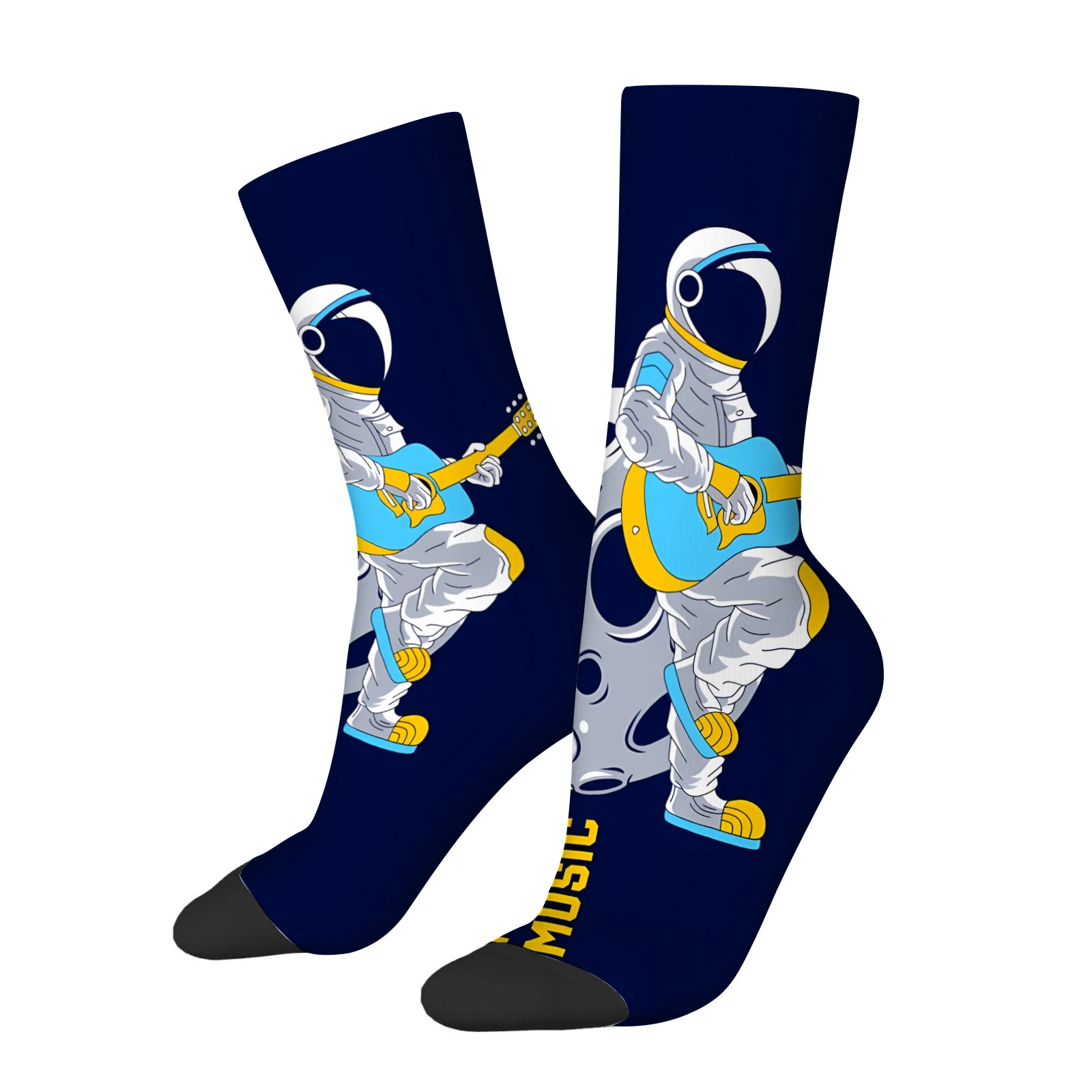 

1 пара новых носков, модный узор, тканый материал из смеси полиэстера и спандекса — мягкие и удобные носки для отдыха, дышащие пот-або