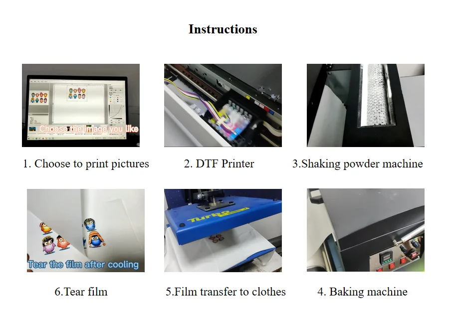 Products subject to negotiationSupercolor High Quality And Lowest Price DTF Wholesalers DTF Pet A3 Roll Film 1390 Printhead