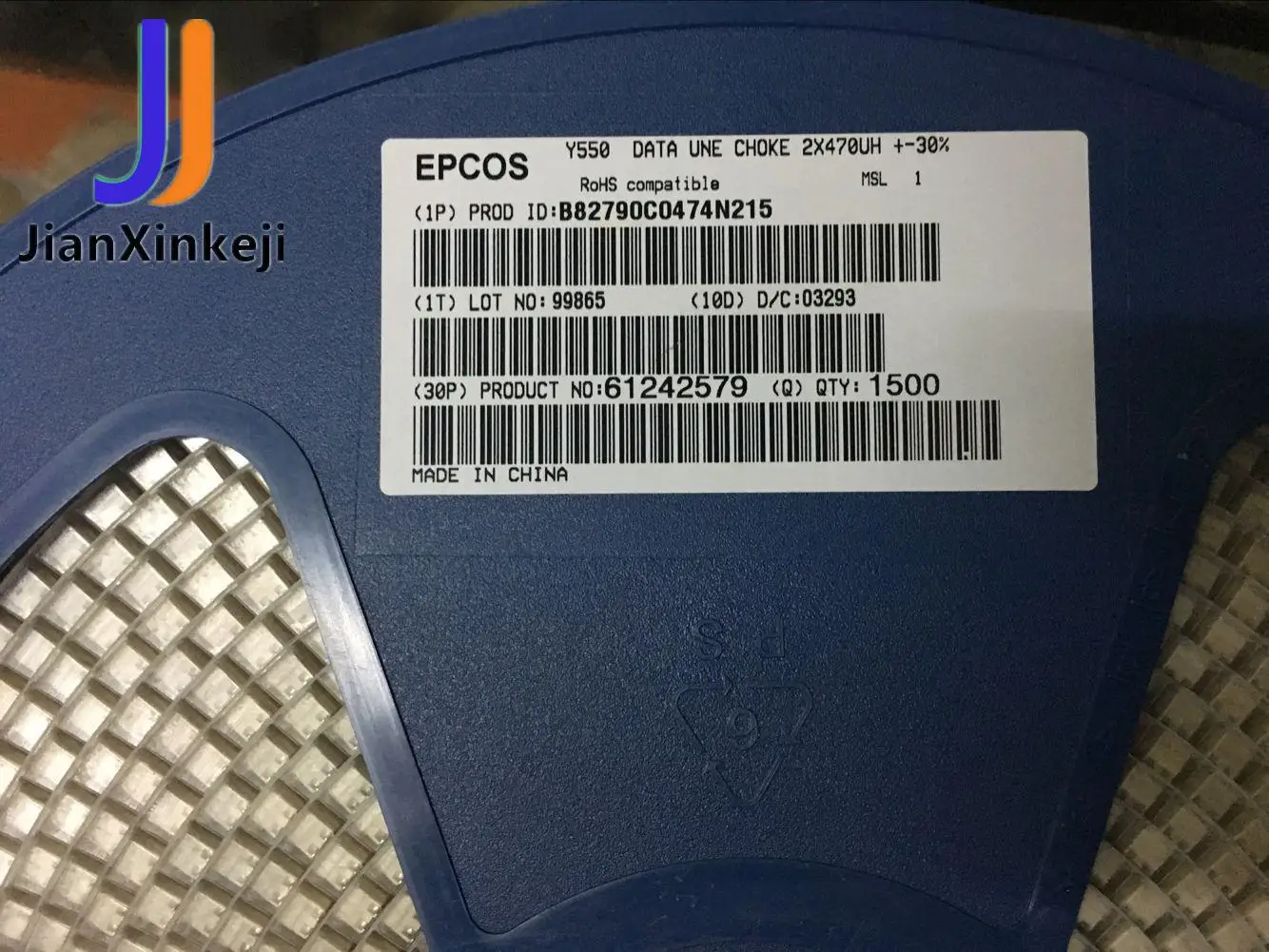 10pcs 100% orginal new  B82790C0474N215 470uH 0.5A 250V C474N EPCOS SMD common mode filter