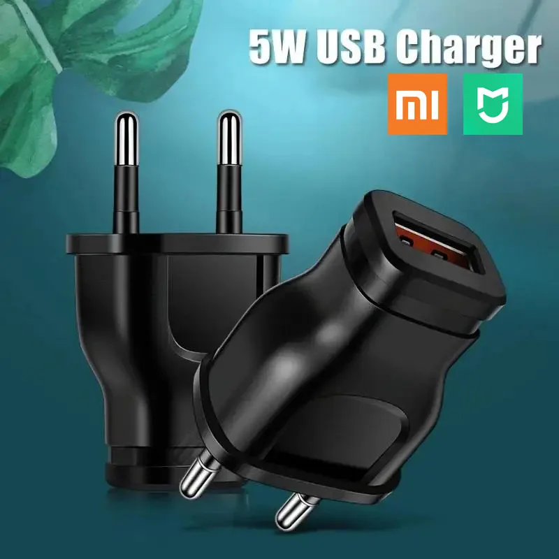

Mijia 1A USB Charger Port Power Supply Charger Wall Chargers Small Power Adapter For Iphone Samsung Huawei Xiaomi Redmi Mobile