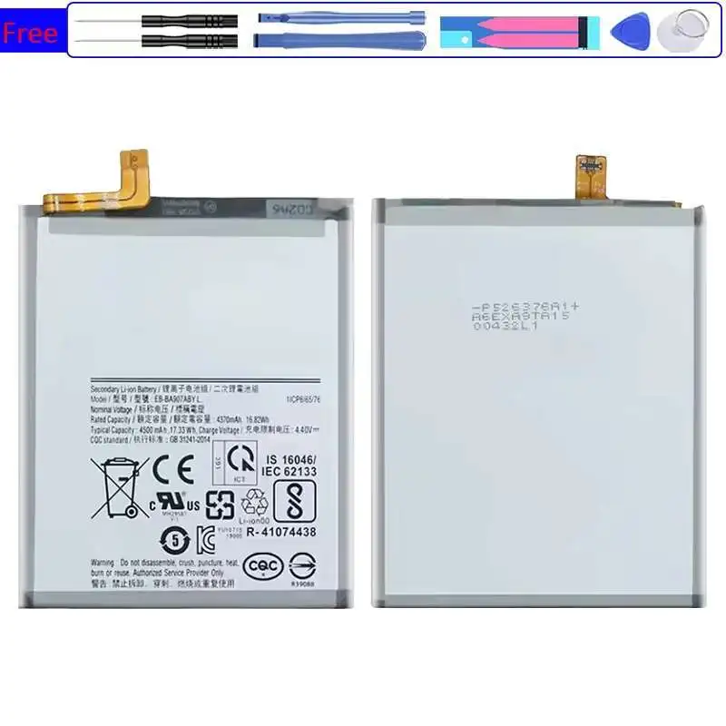 

Аккумулятор для мобильного телефона Samsung Galaxy S10 Lite EB-BA907ABY 4500 мАч