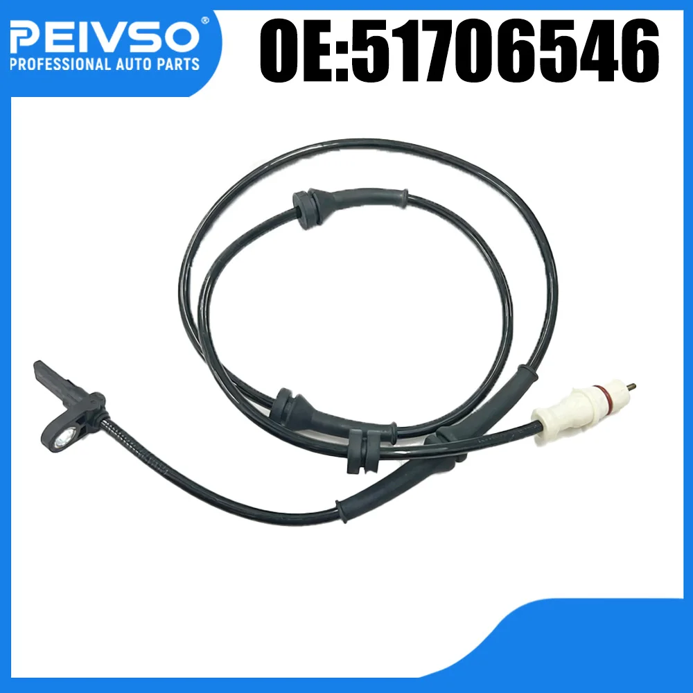 Sensor de velocidad de rueda ABS de alta calidad, trasero, 51706546, para FIAT SIENA 178, 46838209, 0265007126, accesorios para coche