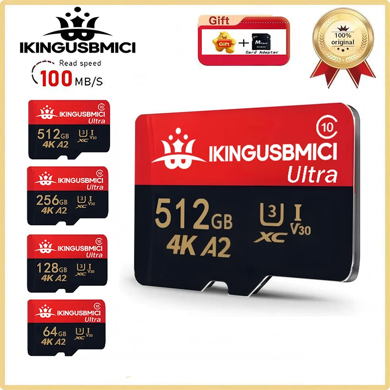Class10 32-64-128-256-512gb Card Drone Fast Sd Flash Speed High Premium 10 Class Quality Durable Reliable Memory Flash Class Tf
